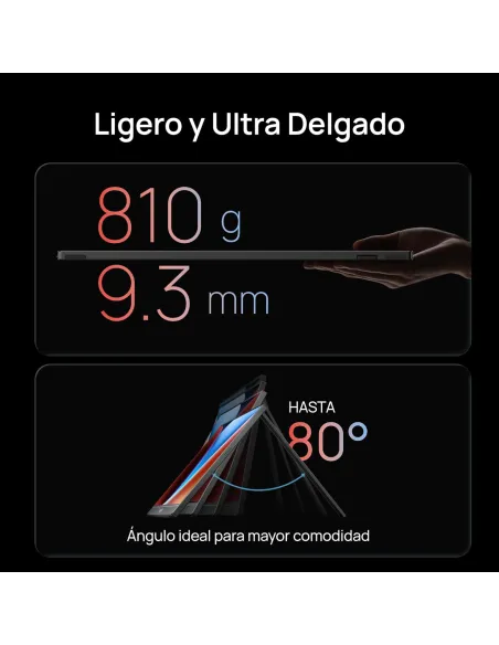 ARZOPA Z1FC monitor portátil 16,1" FHD 144Hz negro