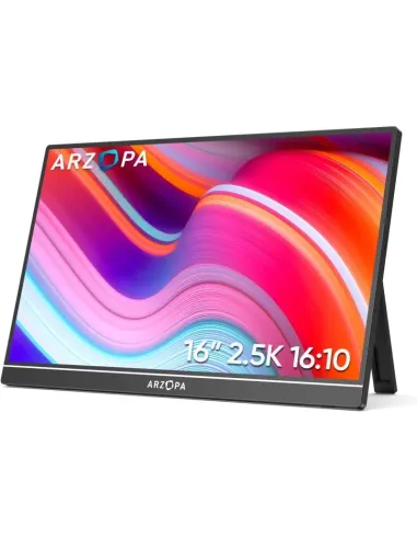 Arzopa Z1RC Monitor Portátil de 16" LED IPS QHD 2.5K FreeSync USB-C