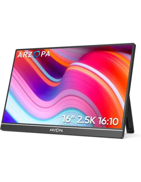 Arzopa Z1RC Monitor Portátil de 16" LED IPS QHD 2.5K FreeSync USB-C