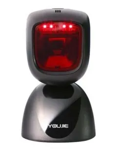 HoneyWell Youjie HF600 Lector de Código de Barras 1D/2D Negro-YJ HF600-1-2USB