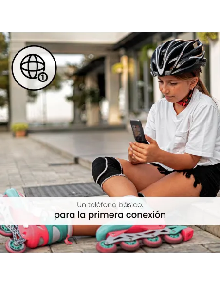 SPC Wild Star blanco teléfono básico 4G  sin internet