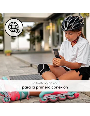 SPC Wild Star Negro teléfono básico 4G sin internet