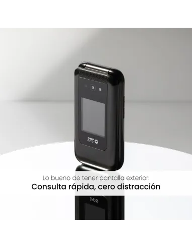 SPC Wild Star Negro teléfono básico 4G sin internet