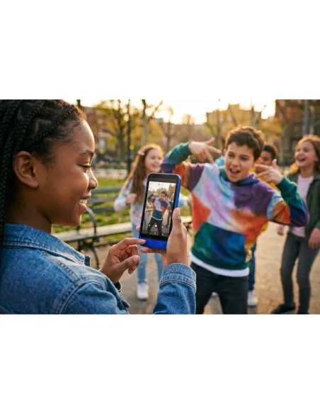 Smartphone infantil SPC Wuum One Azul móvil con Android 15