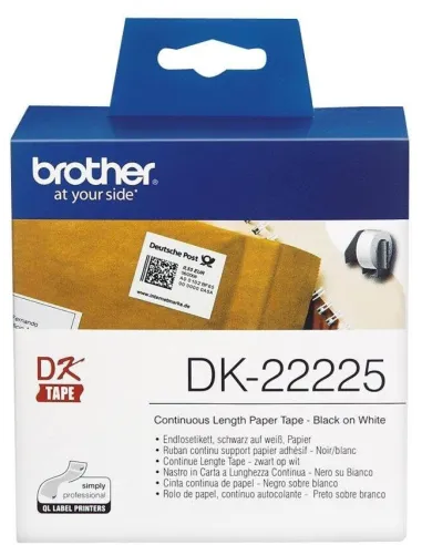 Brother DK-22225 Cinta Papel 38mm Blanco