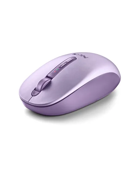 NGS FOG DUAL PURPLE ratón Bluetooth 5.2 silencioso