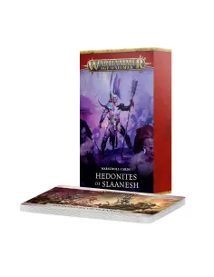 Tarjetas de unidad Hedonitas de Slaanesh Warhammer Age of Sigmar-95162