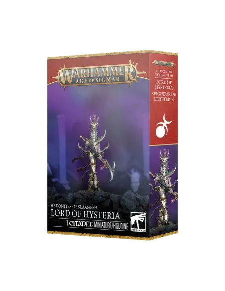 Señor de la Histeria Lord of Hysteria Hedonitas de Slaanesh Warhammer Age of Sigmar