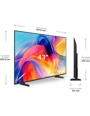 Samsung TU43M73HAUXXC de 43" 4K Mini LED 60Hz Smart TV LED
