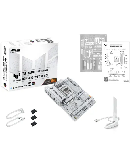 ASUS TUF GAMING X870-PRO WIFI7 W NEO para socket AM5 y ATX