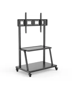 Ewent EW1541 Soporte de TV de Suelo con Ruedas hasta 150Kg y Altura Ajustable-AISATV0478