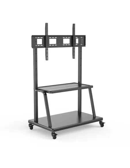 Ewent EW1541 Soporte de TV de Suelo con Ruedas hasta 150Kg y Altura Ajustable
