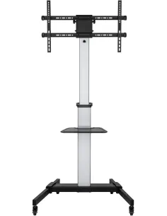 Ewent EW1583 Soporte de Suelo para TV de 37 a 86 Pulgadas Peso Máx. 50KG Gris-AISATV0479