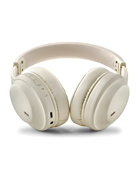NGS Artica Glacier Beige auriculares BT 75 h over-ear