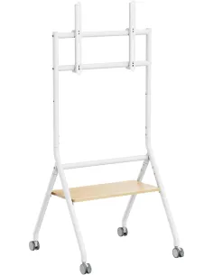 Ewent EW1582 Soporte de Suelo Móvil para Televisores y Pantallas Grandes (37" a 86") con capacidad para hasta 80 kg-AISATV0482