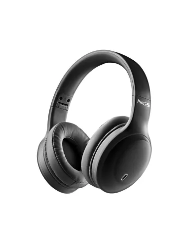 NGS Artica Glacier Black auriculares BT 75 h over-ear