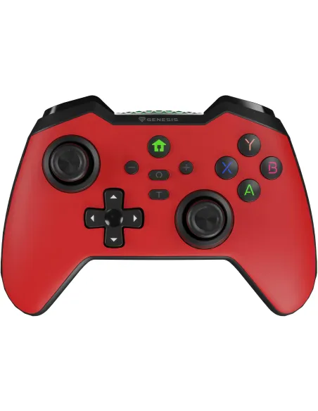 Genesis Mangan 400 Rojo Gamepad Inalámbrico Bluetooth y carga por USB-C