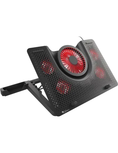Genesis Oxid 550 negro base refrigeradora 17,3 USB 5 fans
