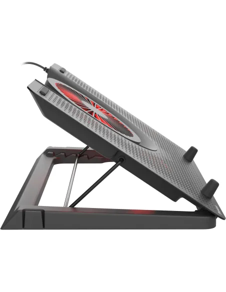 Genesis Oxid 550 negro base refrigeradora 17,3 USB 5 fans