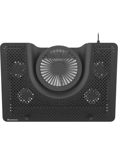 Genesis Oxid 550 negro base refrigeradora 17,3 USB 5 fans