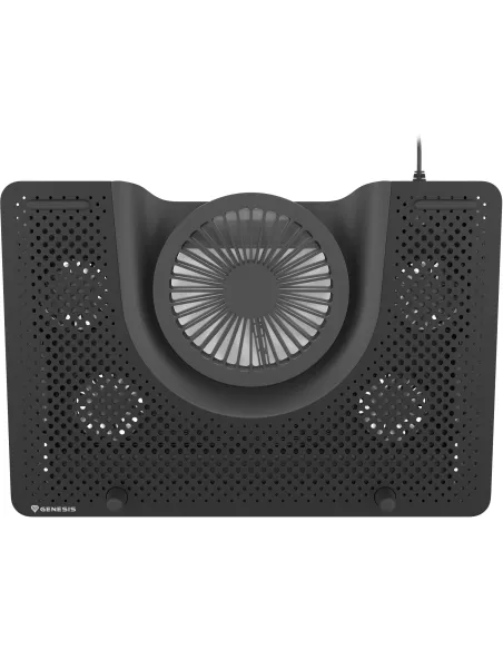 Genesis Oxid 550 negro base refrigeradora 17,3 USB 5 fans