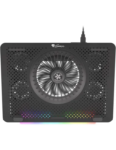 GENESIS Oxid 450 RGB Base Refrigeradora para Portátil 15.6" Negro