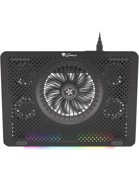 GENESIS Oxid 450 RGB Base Refrigeradora para Portátil 15.6" Negro