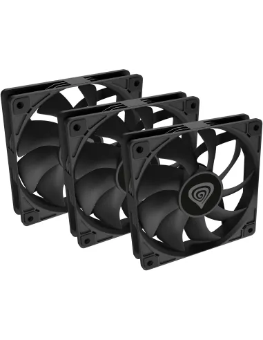 GENESIS Oxal Pack 3x 120mm Negro ARGB Ventiladores airflow