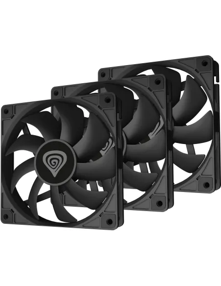 GENESIS Oxal Pack 3x 120mm Negro ARGB Ventiladores airflow