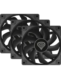 GENESIS Oxal Pack 3x 120mm Negro ARGB Cojinete de Casquillo-1409822