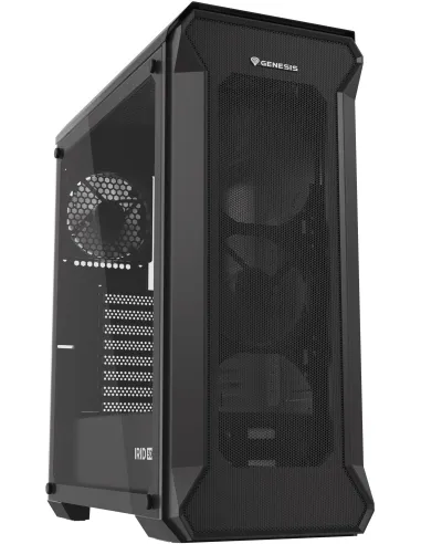 Genesis Irid 505 V2 Negro Midi Tower con Cristal Templado USB 3.0