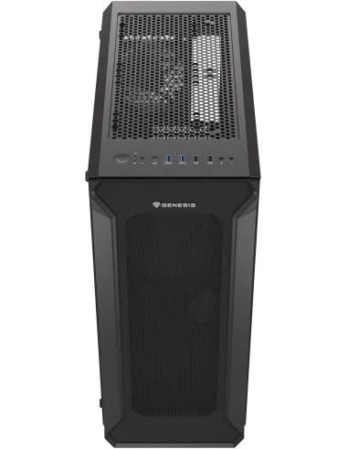 Genesis Irid 505 V2 Negro torre ATX con malla GPU 380 mm PC