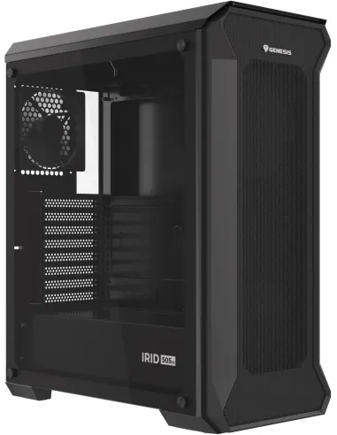 Genesis Irid 505 V2 Negro torre ATX con malla GPU 380 mm PC