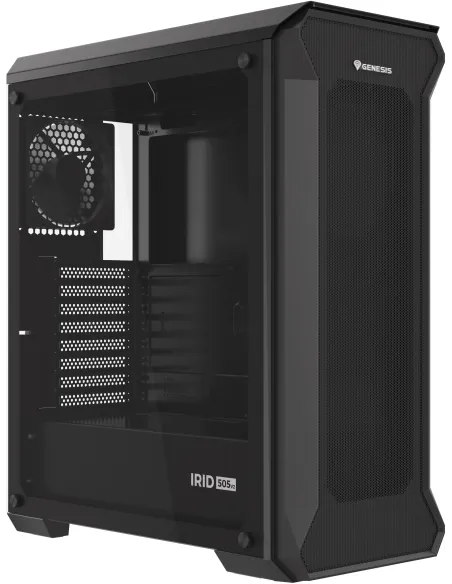 Genesis Irid 505 V2 Negro torre ATX con malla GPU 380 mm PC