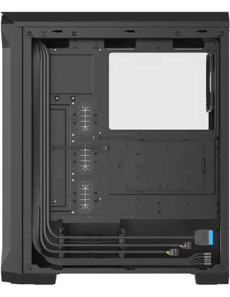 Genesis Irid 505 V2 Negro torre ATX con malla GPU 380 mm PC