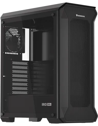 Genesis Irid 505 V2 Negro torre ATX con malla GPU 380 mm PC