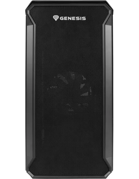 Torre GENESIS Irid 503 V2 Negra micro ATX malla y cristal
