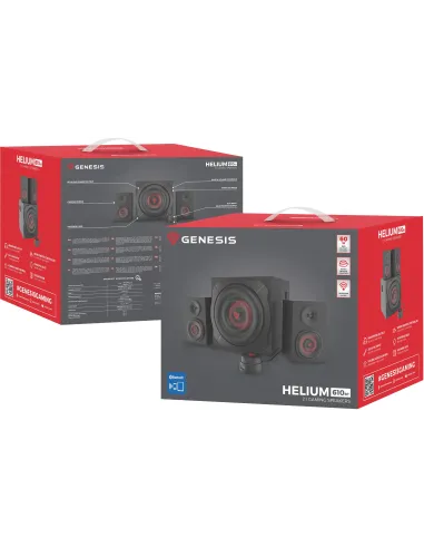 Genesis Helium 610BT altavoces 2.1 60 W RMS Bluetooth