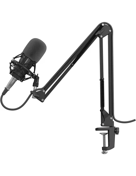 Genesis Radium 300 XLR Negro Micrófono Condensador Cardioide de Estudio