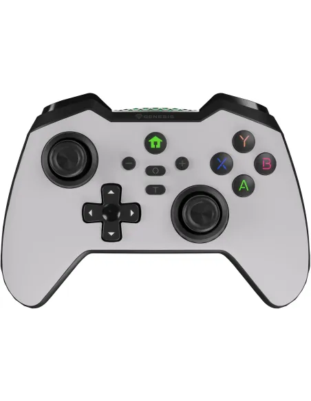 Genesis Mangan 400 Blanco Gamepad Bluetooth multiplataforma y carga USB-C