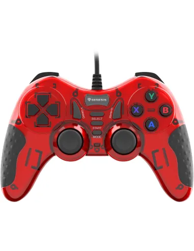 Genesis Mangan 200 Rojo Gamepad USB 2.0 para PC
