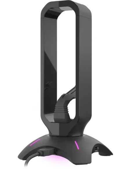 Genesis Vanad 500 soporte auriculares hub USB y bungee