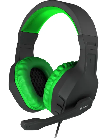 Genesis Argon 200 Verde : auriculares gaming jack 3,5 mm PC