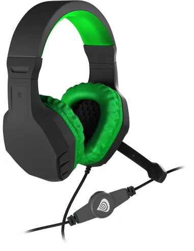 Genesis Argon 200 Verde : auriculares gaming jack 3,5 mm PC