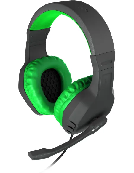 Genesis Argon 200 Verde : auriculares gaming jack 3,5 mm PC
