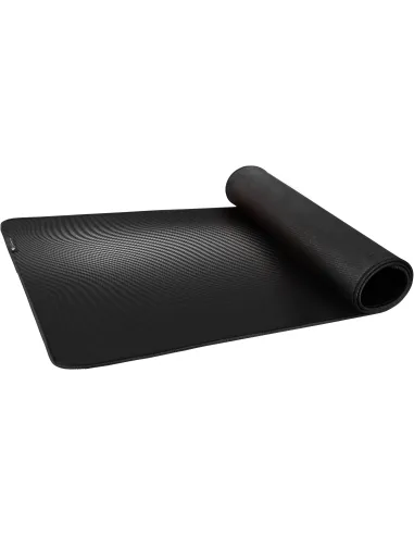 Genesis Carbon 500 Ultra Wave Alfombrilla Gaming Gran Tamaño Negra