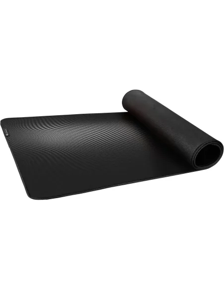 Genesis Carbon 500 Ultra Wave Alfombrilla Gaming Gran Tamaño Negra