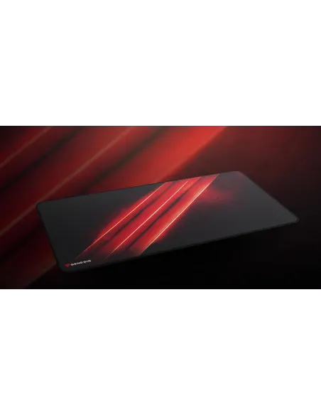 Genesis Carbon 500 Maxi Flash G2 Negro/Rojo alfombrilla XXL