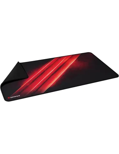 Genesis Carbon 500 Maxi Flash G2 Negro/Rojo alfombrilla XXL