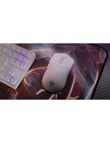 Genesis Zircon 500 G2 Blanco, ratón gaming 10000 DPI PMW3325